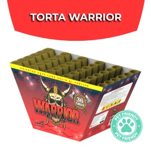 TORTA x 36 TIROS WARRIOR